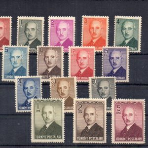 1948 Londra Baskısı İnönü Posta Pulları - Online Mezatta!
