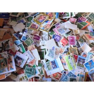 100 Adet Karışık Dünya Damgalı Pullar - Online Mezatta!
