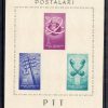 1954 PTT Genel Müdürlüğü Yeni Kuruluş Kanunu 1. Yıldönümü Hatıra Bloğu - Online Mezatta!