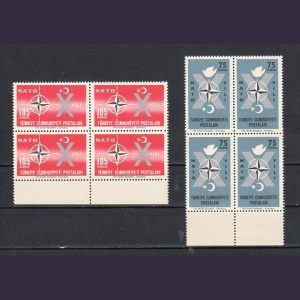 1962 Dünya Sıtma Eradikasyonu MNH Dörtlü Blok - Online Mezatta!