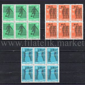 1974 Spor Konulu Sürekli Seri MNH DBL - Online Mezatta!