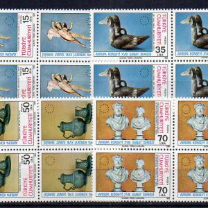 1983 Avrupa Konseyi 18. Sanat Sergisi MNH Dörtlü Blok - Online Mezatta!