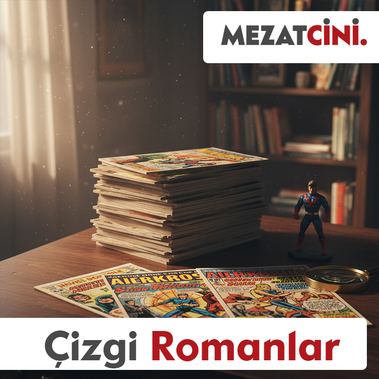 Mezat Martcini: Online Müzayede Dünyasında Yeni Adresi 61 Çizgi Romanlar