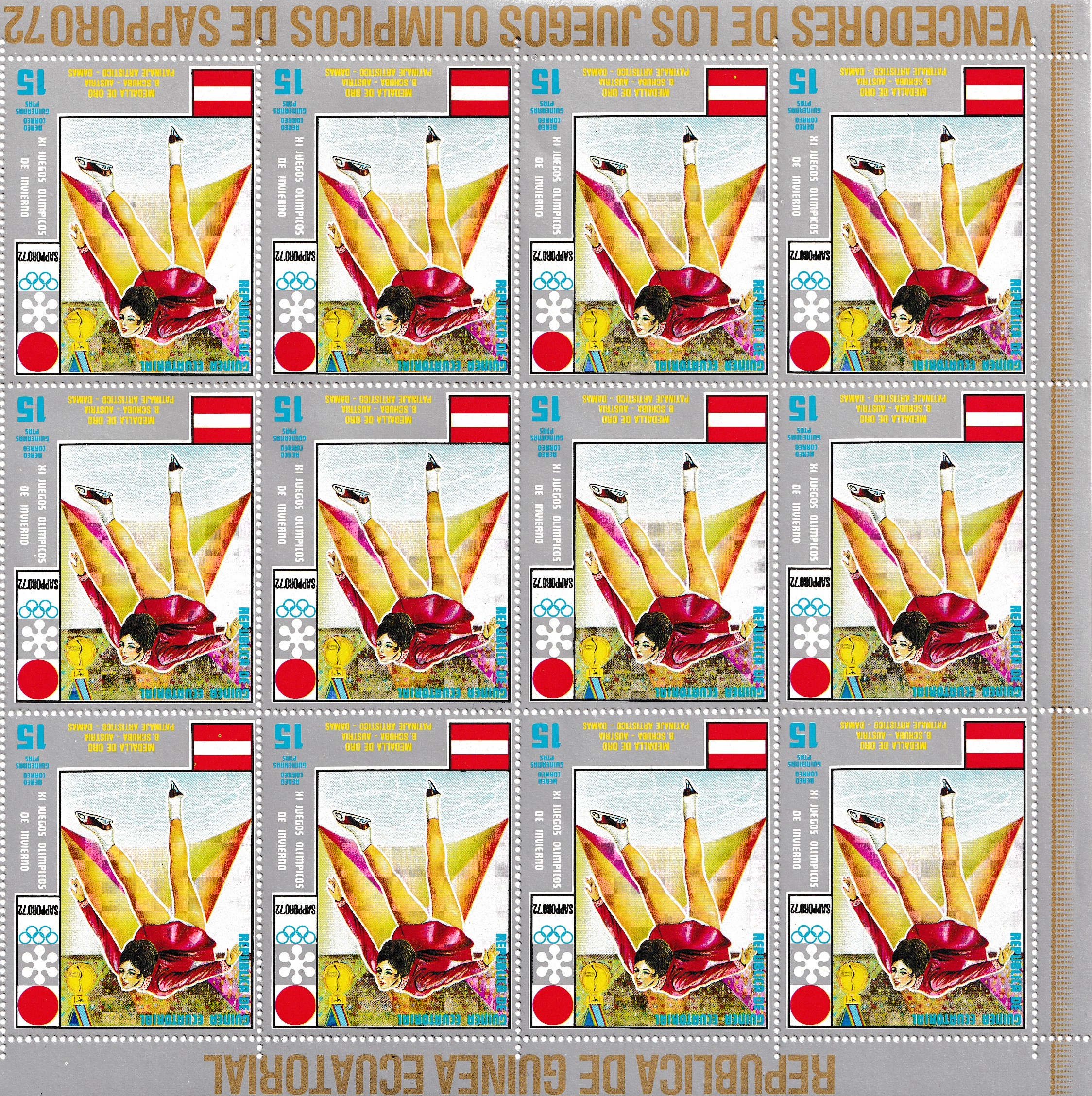 Ekvator Ginesi Tam Pul Tabakası 5 - Online Mezatta! 1 Ekvator Ginesi Tam Pul Tabakası 5 - Online Mezatta!