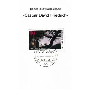 Almanya pulu  1974 İlk Gün Föyü - Online Mezatta!