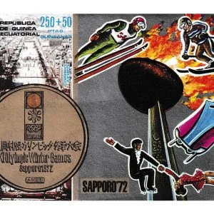 Ekvator Ginesi 1972 blok pulu - Online Mezatta!