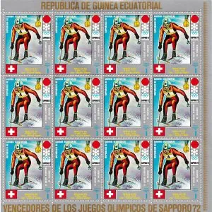 Ekvator Ginesi 1972 Tam Pul Tabakası 2 - Online Mezatta!