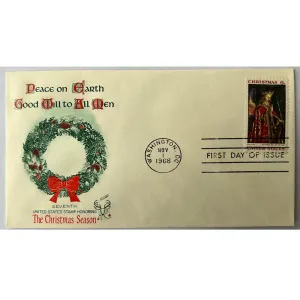 İnternational Air Mail Stamp 22 Nov 1968 Amerikan FDC'leri