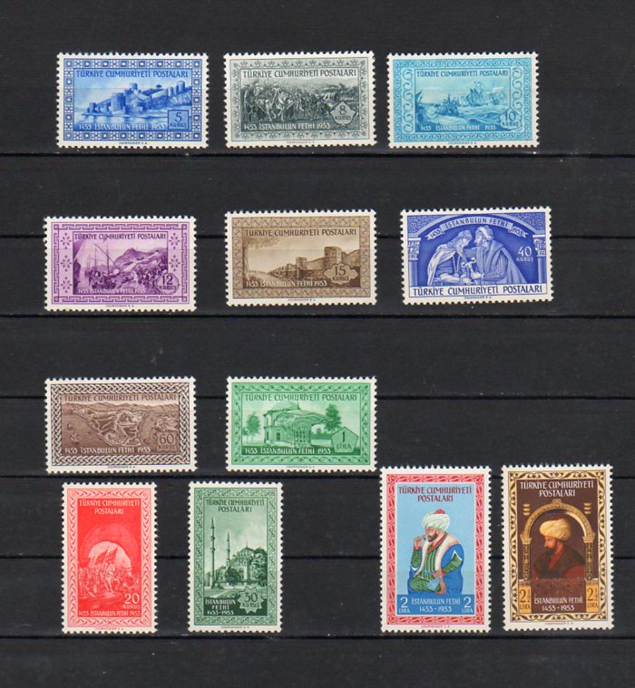 1953 İstanbul'un Fethinin 500. Yıldönümü Hatıra Bloğu MNH - Online Mezatta! 1 1953 İstanbul'un Fethinin 500. Yıldönümü Hatıra Bloğu MNH - Online Mezatta!