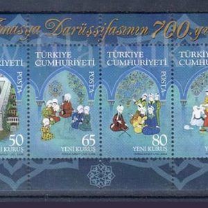 Mezat Martcini: Online Müzayede Dünyasında Yeni Adresi 47 2008 Amasya Darüşşifasının 700. Yılı Hatıra Bloğu - B 72 - MNH - Online Mezatta!