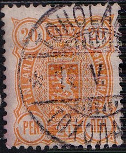 1885 Filandiya Pulu 20 Penia 1 1885 Filandiya Pulu 20 Penia