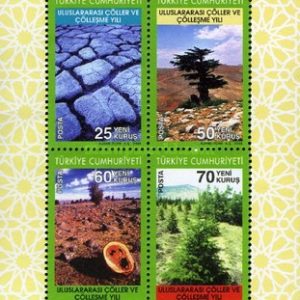 2006 Uluslararası Çöller ve Çölleşme Yılı Türkiye Posta Pulları - mezat.martcini.com'da!