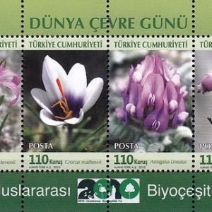 Dünya Çevre Günü 2010 Türkiye Posta Pulları - mezat.martcini.com'da!