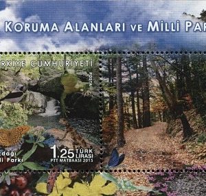 Doğal Koruma Alanları ve Milli Parklardaki Hayvanlar 2015 Türkiye Posta Pulları - mezat.martcini.com'da!