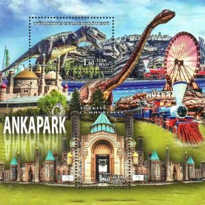 Eğlence Parkları - AnkaPark 2017 Türkiye Posta Pulları - mezat.martcini.com'da!