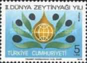 2. Dünya Zeytinyağı Yılı 1979 Türkiye Posta Pulları - mezat.martcini.com'da!