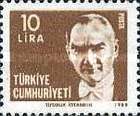 Kemal Atatürk'ün Doğumunun 100. Yıldönümü 1980 Türkiye Posta Pulları - mezat.martcini.com'da!