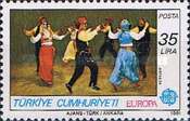 EUROPA Pulları - Folklor 1981 Türkiye Posta Pulları - mezat.martcini.com'da!