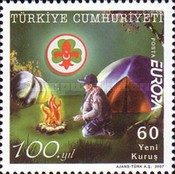 EUROPA Pulları - İzciliğin 100. Yıldönümü 2007 Türkiye Posta Pulları - mezat.martcini.com'da!