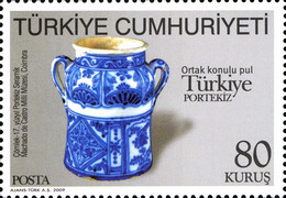 Türkiye ve Portekiz Arasında Ortak Pul Emisyonu 2009 Türkiye Posta Pulları - mezat.martcini.com'da!