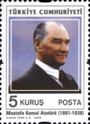 Atatürk'ü tasvir eden 2009 Türkiye Posta Pulları - mezat.martcini.com'da!
