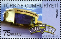 Siyaset Bilimi Fakültesi'nin 150. Yılı 2009 Türkiye Posta Pulları - mezat.martcini.com'da!