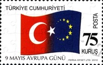 Avrupa Günü 2010 Türkiye Posta Pulları - mezat.martcini.com'da!
