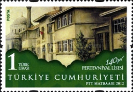 Pertevniyal Lisesi'nin 140. Yılı 2012 Türkiye Posta Pulları - mezat.martcini.com'da!