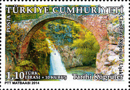 Tarihi Köprüler 2014 Türkiye Posta Pulları - mezat.martcini.com'da!