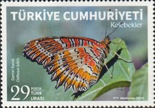 Böcekler - Türkiye Kelebekleri 2024 Türkiye Posta Pulları - mezat.martcini.com'da!