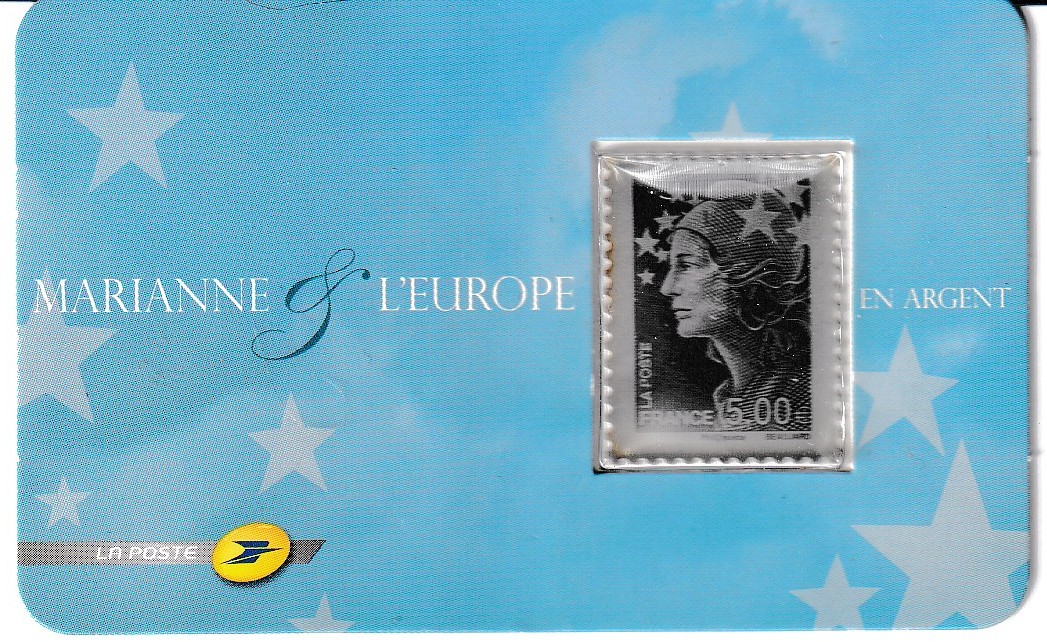 Fransa 2008 5 Euro Gümüş Pul 1 Fransa 2008 5 Euro Gümüş Pul