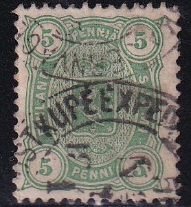 1885 Finlandiya national arms armalar