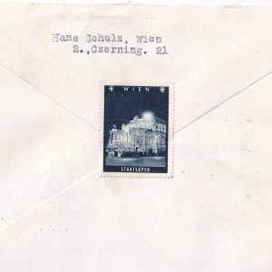 Avusturya 1965 postada kullanılmış zarf