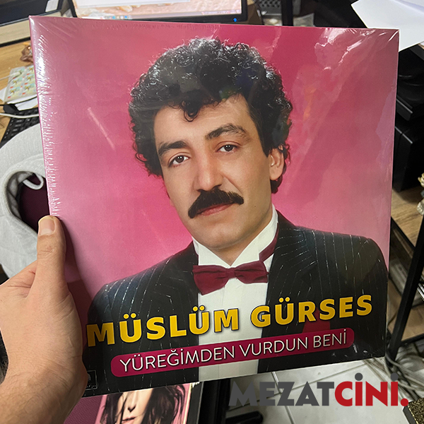Müslüm Gürses - Yüreğimden Vurdun Beni Plak Sıfır Kutulu Ambalajlı – Online Mezatta! 2 Müslüm Gürses - Yüreğimden Vurdun Beni Plak