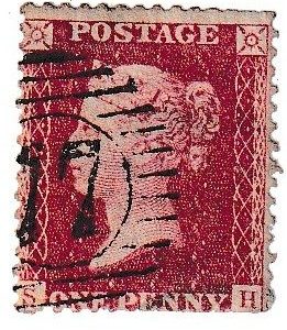 Red Penny 1854