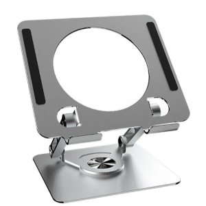 360 derece donebilen yukseltilmis masaustu ayarlanabilir metal tablet standi 162469.jpg