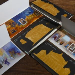 Fransa Mozart Pul Serisi mnh