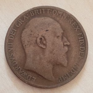 İngiltere 1 penny 1908 (1)