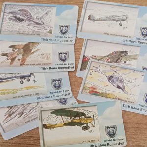 Türk Hava Kuvetleri Uçaklar Telefon Kartı