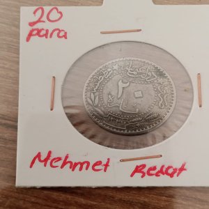 Mehmet Reşat 20 Para