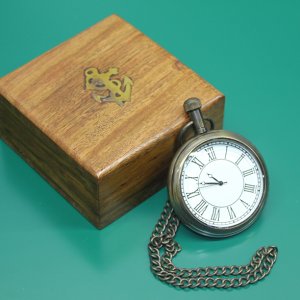 Ahşap Kutulu Köstekli Saat Model 1