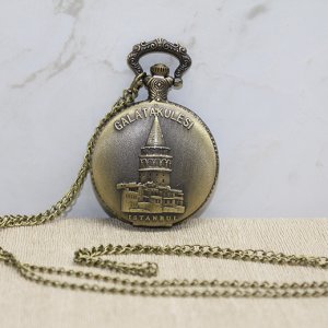 Galata Kulesi Tasarımlı Köstekli Saat