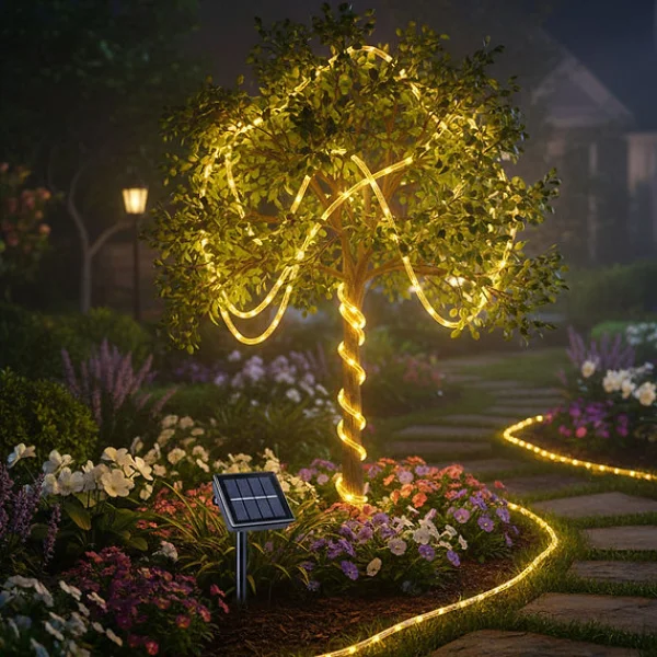 Güneş Enerjili 12 Metre Bahçe Aydınlatma 1 Güneş Enerjili 12 Metre Bahçe Aydınlatma