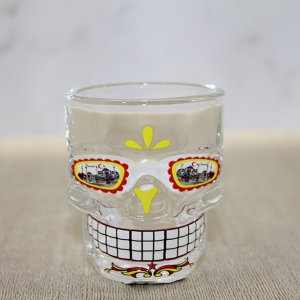 İstanbul Temalı Cam Kurukafa Shot Bardak