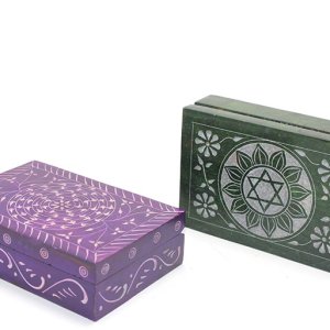 Obsidian Taşı Kutu Model 3