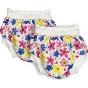 Sema Baby 2'li Desenli Lüks Alıştırma Külodu No.3 20-25 kg - Flowers