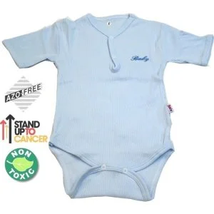 Sema Baby Yarım Kol Kaşkorse Badi (Body) - Mavi 12-18 Ay